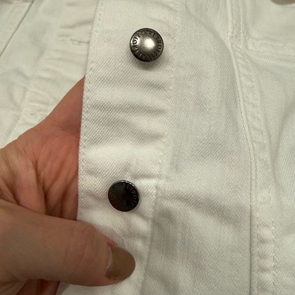 Retrofete Ada White Denim Jacket Womens Size XS - Picture 11 of 12